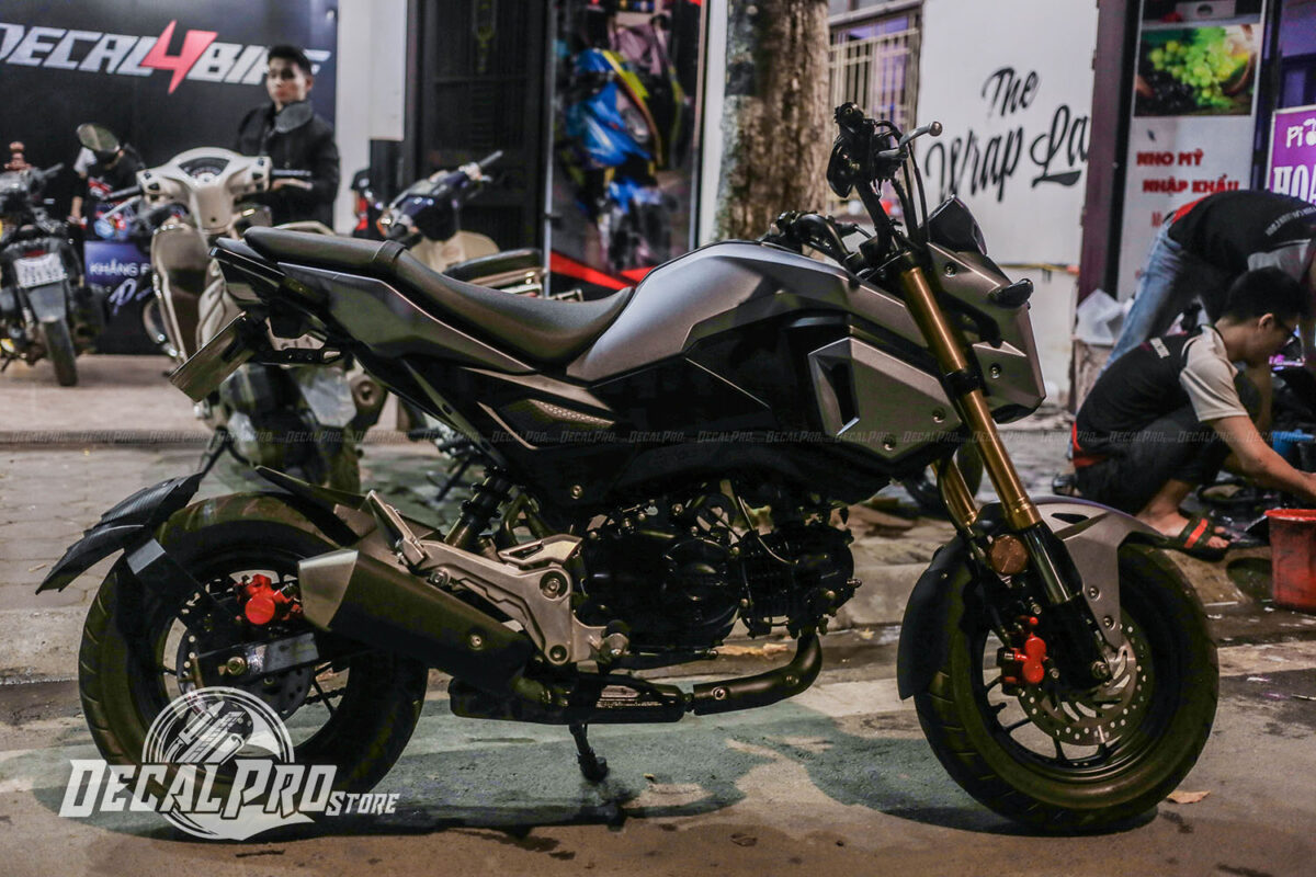 Tem xe MSX 2017 Matte Grey - Ảnh 3