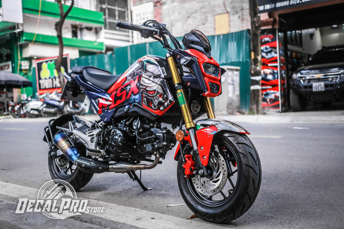 Tem xe MSX 2017 Harley Quinn and Joker - Ảnh 4