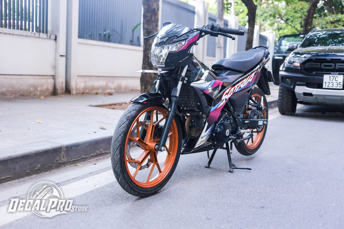 Suzuki Raider Black Pink - Ảnh 2