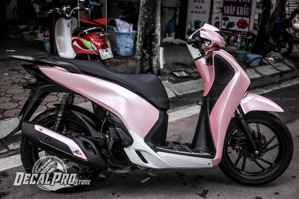Tem xe Honda SH Pink Cherry - Ảnh 7