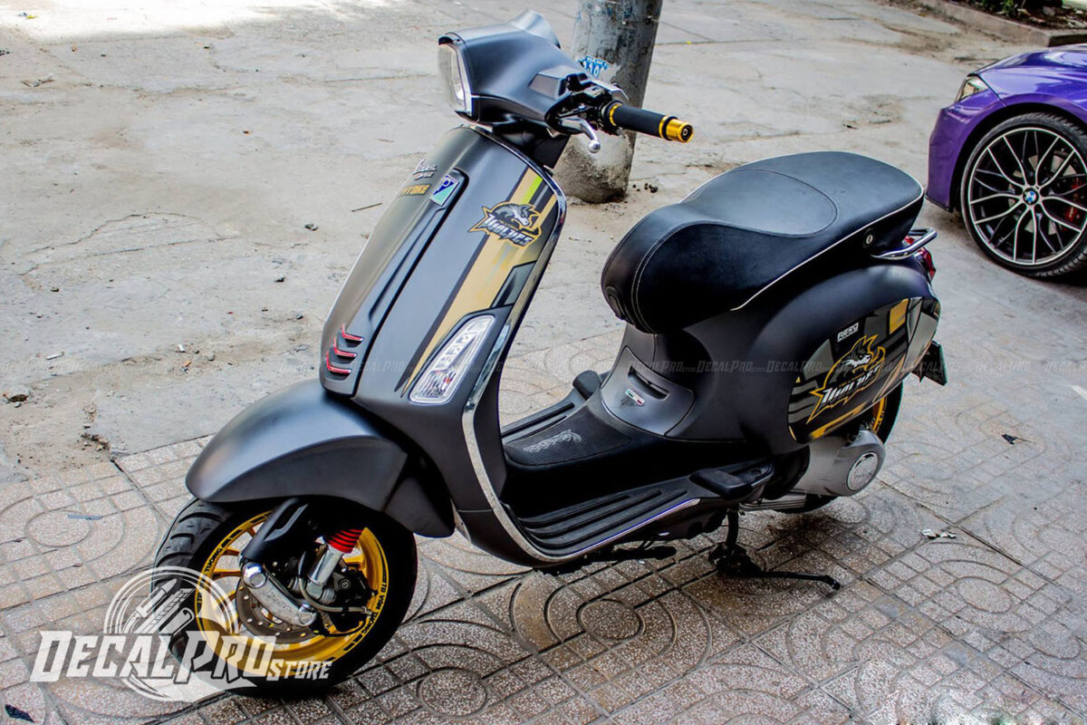 Piaggio Vespa Wolves (tem rời) - Ảnh 4