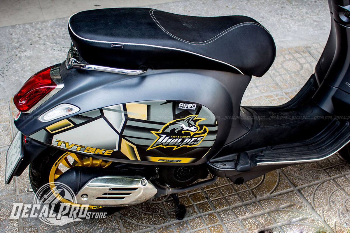 Piaggio Vespa Wolves (tem rời) - Ảnh 3
