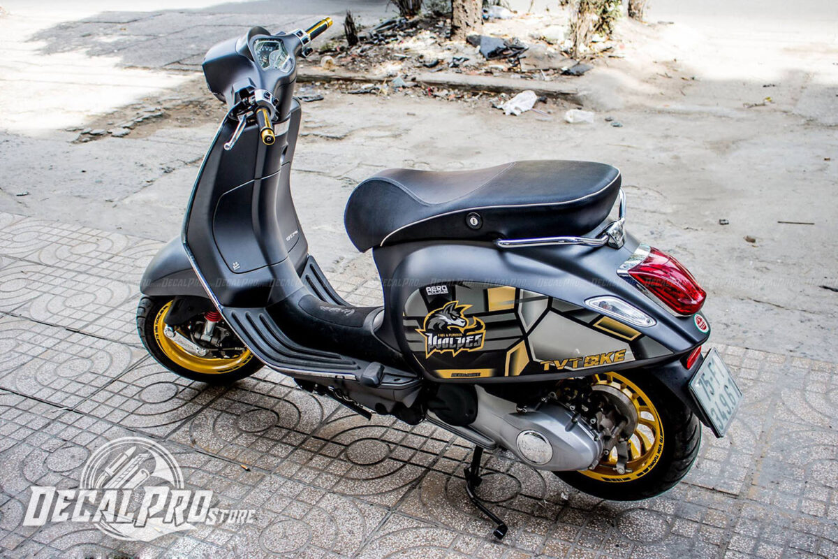 Piaggio Vespa Wolves (tem rời) - Ảnh 2