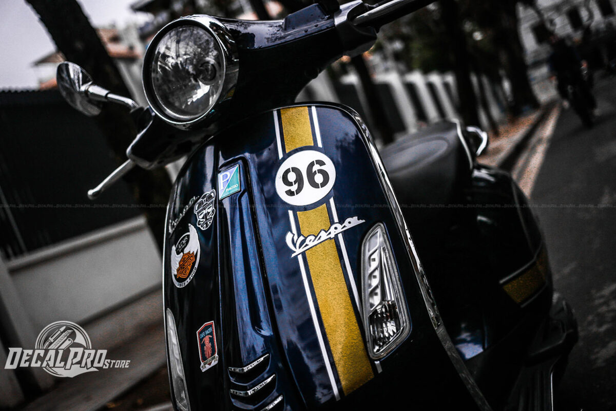 Vespa Primavera Yellow Candy 96 (Tem rời) - Ảnh 6