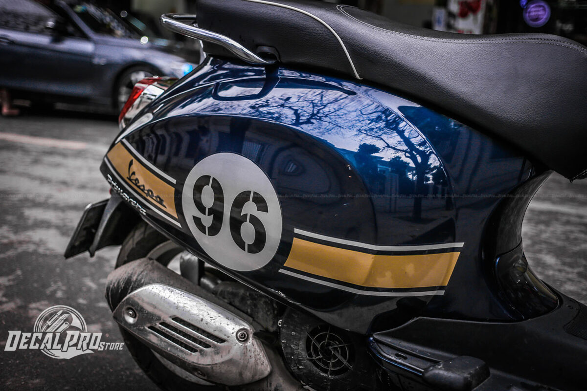 Vespa Primavera Yellow Candy 96 (Tem rời) - Ảnh 5