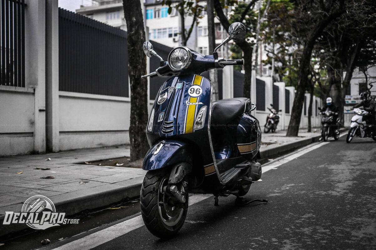 Vespa Primavera Yellow Candy 96 (Tem rời) - Ảnh 3