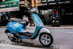 Vespa Primavera Blue ft Silver