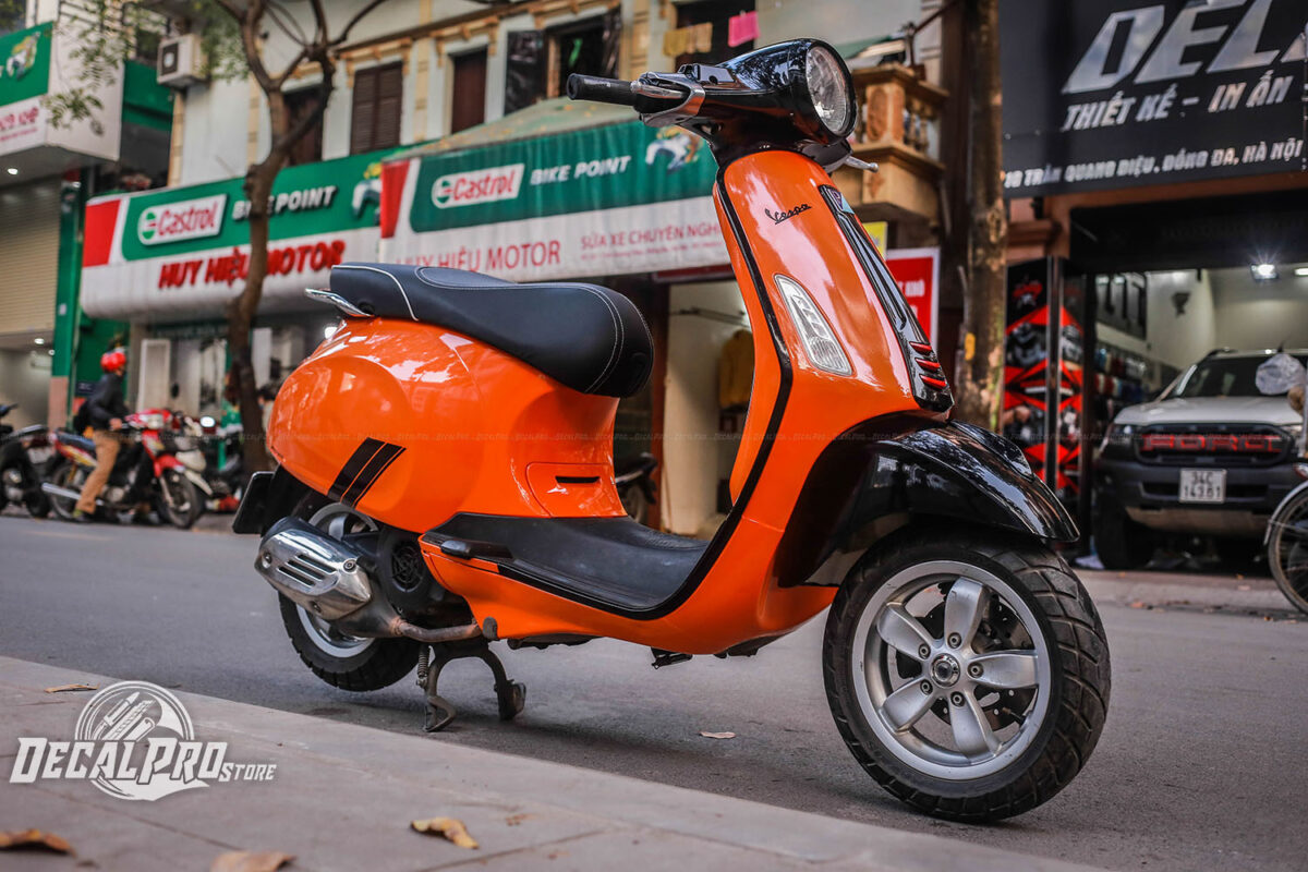 Vespa Primavera Light Orange - Ảnh 2