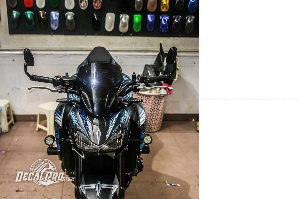 Kawasaki Z900 Blue Panther Aluminum - Ảnh 2