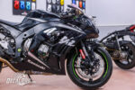 Kawasaki ZX10R Black Gloss Silver Candy - Ảnh 5