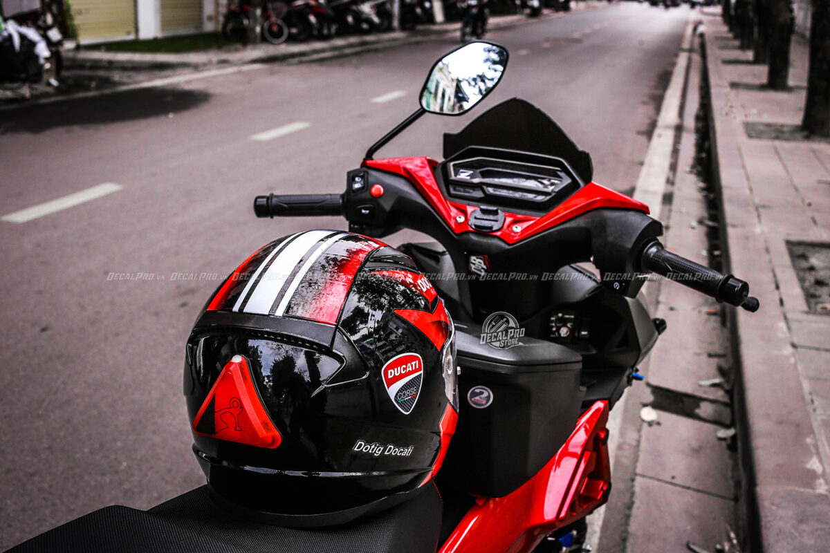 Tem mũ bảo hiểm Ducati Corse - Ảnh 3