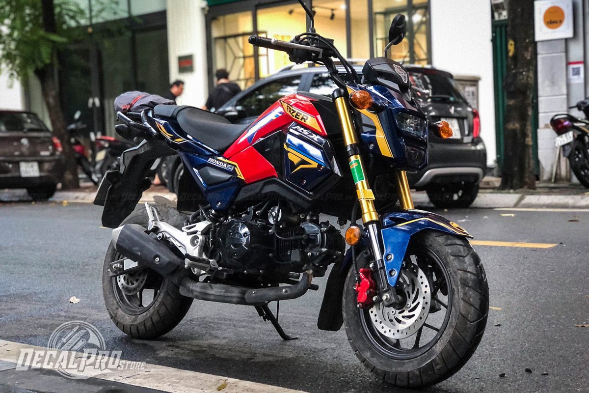 Tem xe MSX Fazer Racing - Ảnh 2