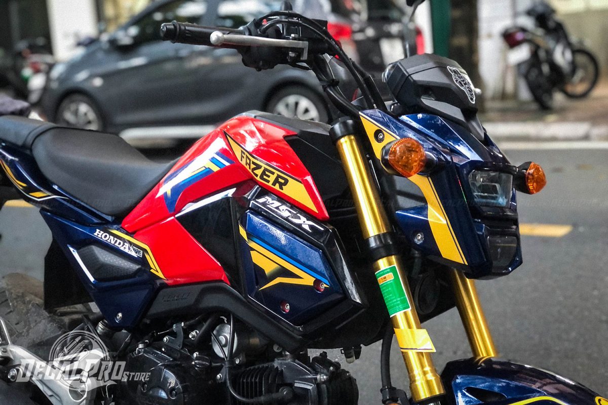 Tem xe MSX Fazer Racing - Ảnh 5